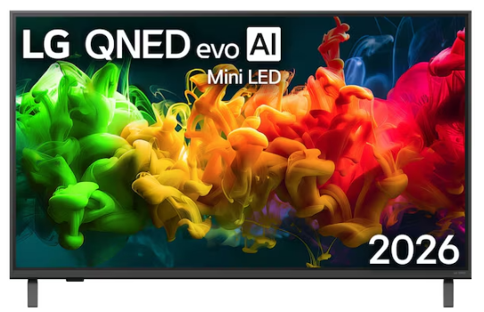 LG 樂金 55吋 QNED evo AI QNED80 Mini LED 4K 智能電視 2026 55QNED80BCA
