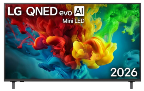 LG 樂金 75吋 QNED evo AI QNED82 Mini LED 4K 智能電視 (2026) 75QNED82BCA