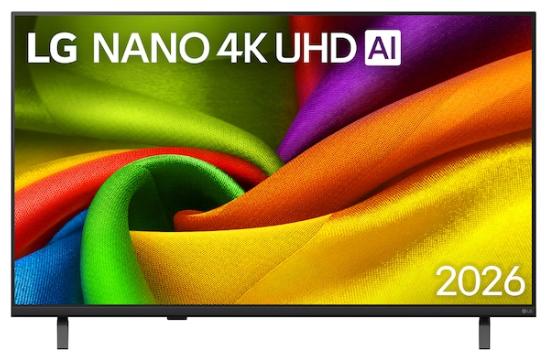 LG NANO 4K UHD AI NU85 智慧電視 (2026) 43NU855BPCA