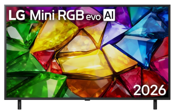 LG Mini RGB evo AI MRGB85 4K 智能電視 (2026) 55MRGB85BCA
