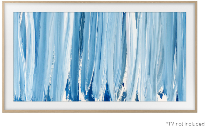 SAMSUNG 三星電子 55吋 Frame TV 現代風柚木色邊框 VG-SCFH55TKBZK