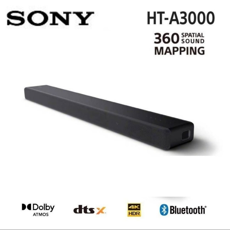 Sony 360 Spatial Sound Mapping Dolby Atmos / DTS:X 3.1 聲道 Soundbar HT-A3000