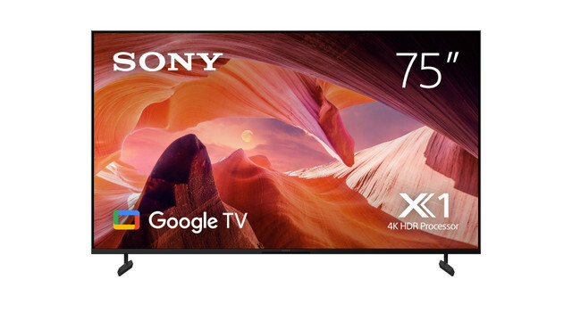 Sony 75吋 X80L 4K Ultra HD 智能電視 (Google TV) KD-75X80L