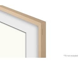 50" The Frame 現代風淺木色邊框
